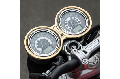 Meter cover Speedcuff Brass 1 pc T100/T120 Thruxton 1200 Speed Twin 1200