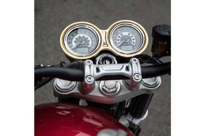 Meter cover Speedcuff Brass 1 pc T100/T120 Thruxton 1200 Speed Twin 1200
