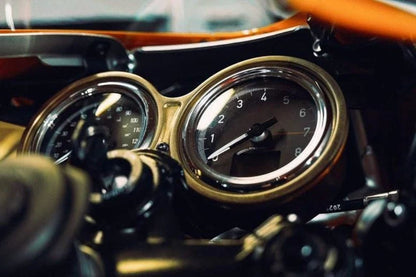 Meter cover Speedcuff Brass 1 pc T100/T120 Thruxton 1200 Speed Twin 1200