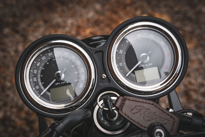 メーターカバー スピードカフ ブラック 1個 T100/T120 スラクストン1200 スピードツイン1200