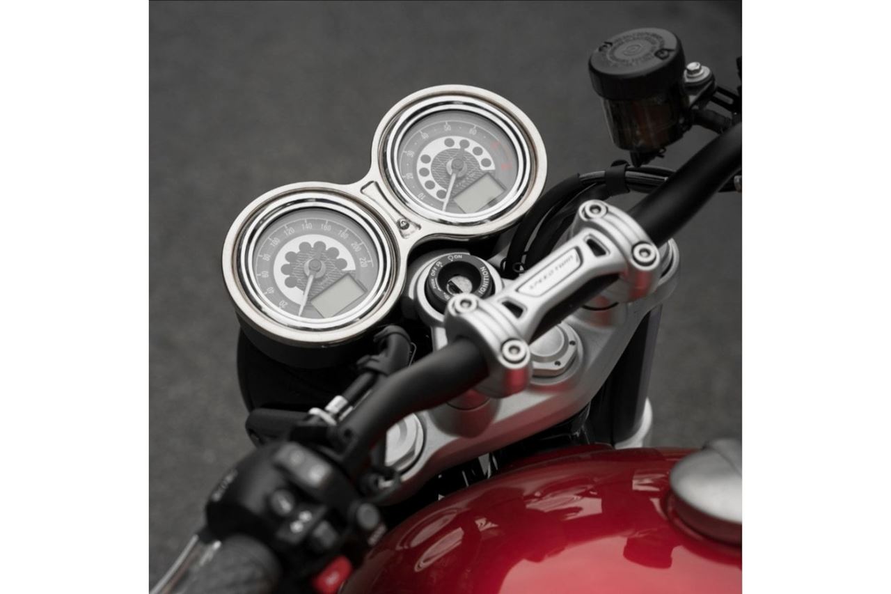 Meter Cover Speed Cuff Polished 1pc T100/T120 Thruxton 1200 Speed Twin 1200