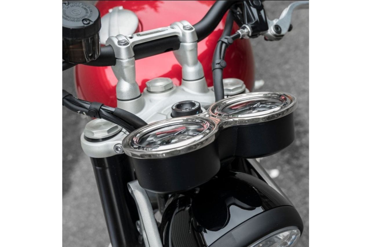 Meter Cover Speed Cuff Polished 1pc T100/T120 Thruxton 1200 Speed Twin 1200