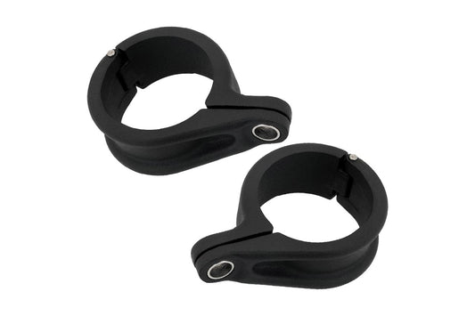 フロントウインカーステー クランピッツ ブラック 41mm フォーククランプ 2個 M8/M10T100/T120 スピードツイン900 スクランブラー900