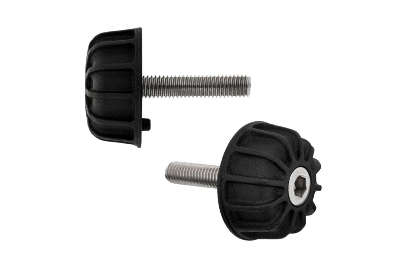 Tandem Step Blanking Plates, Casablanca Black, 2 pieces, T100/T120 Speed Twin 900 Thruxton/R/RS