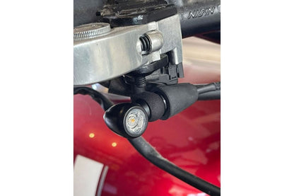 Front turn signal stay Klingon's Handle Mount Black 2 pieces T100/T120 Speed Twin 900 Scrambler 900