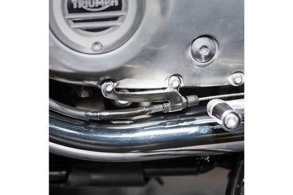 クラッチケーブルガイド スティーロ ポリッシュ 1個 T100/T120 スピードツイン900 スクランブラー900
