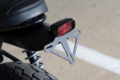Number Plate Holder, Black, 3mm Thick, 1pc, for Adjustable Goat Tail Light Mount