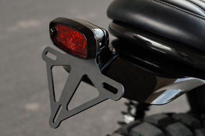 Number Plate Holder, Black, 3mm Thick, 1pc, for Adjustable Goat Tail Light Mount
