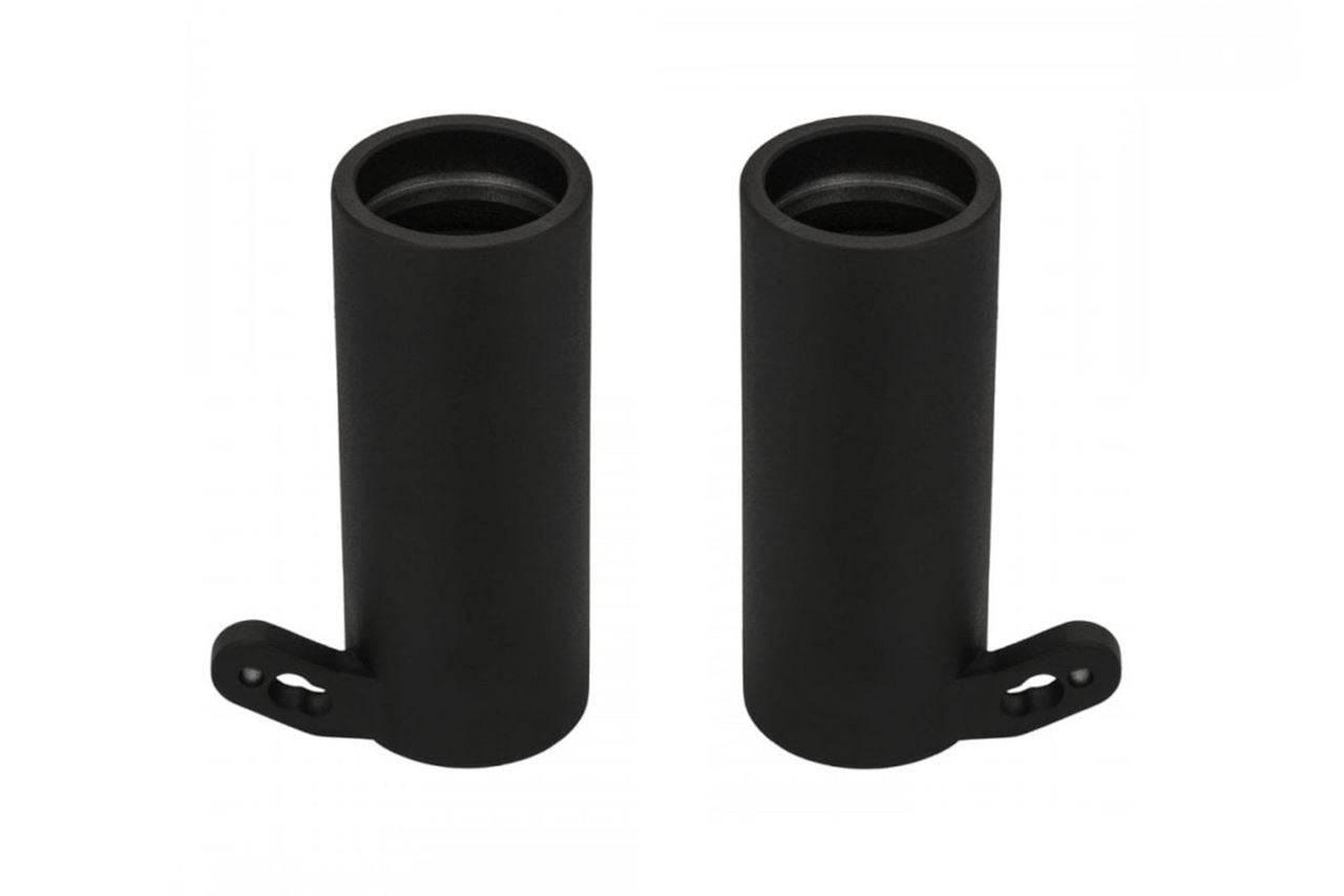 Fork Shroud Blinker Stays SPATZ Black 47mm 2 pcs SPATZ for M8/M10/Stock Bonneville Bobber Speedmaster