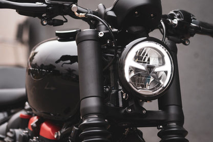 Fork Shroud Winker Stay Set Spats for M8 Black 1 Set Bonneville Bobber Speedmaster