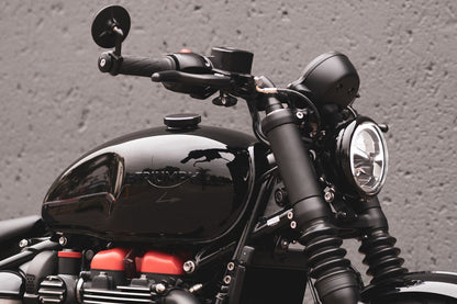 Fork Shroud Winker Stay Set Spats for M8 Black 1 Set Bonneville Bobber Speedmaster