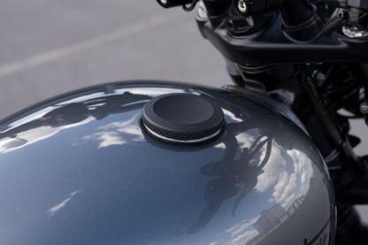 タンクキャップ ジェットソン ブラック 1個 T100/T120 スピードツイン900 スクランブラー900
