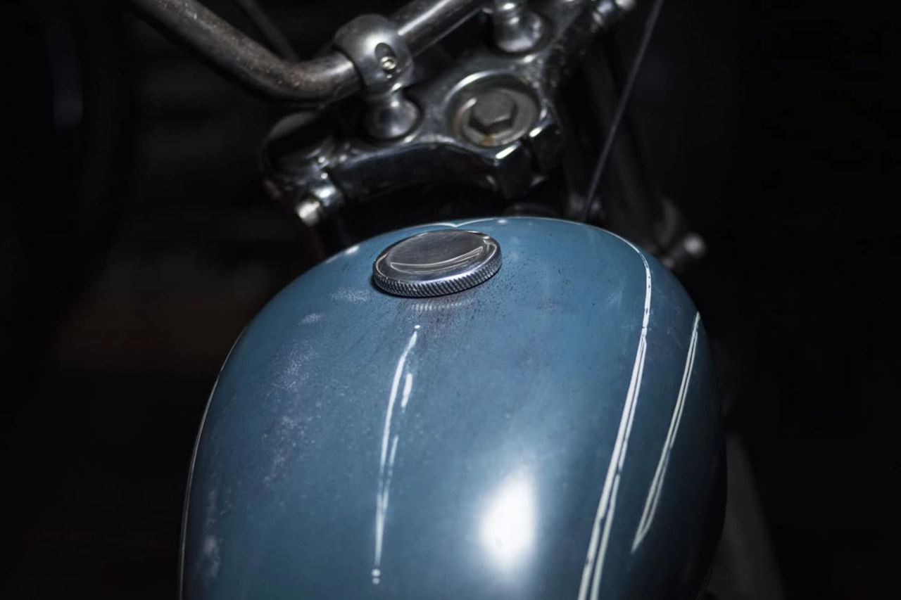 Tank Cap, Jetson, Polished, 1 pc., T100/T120, Speed Twin 900, Scrambler 900
