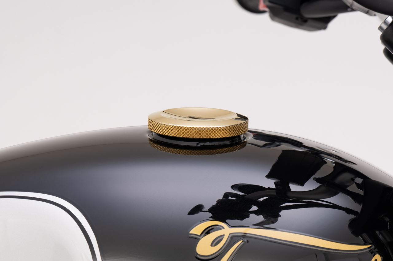 Fuel Tank Cap Jetson Brass 1 pc T100/T120 Speed Twin 900 Scrambler 900
