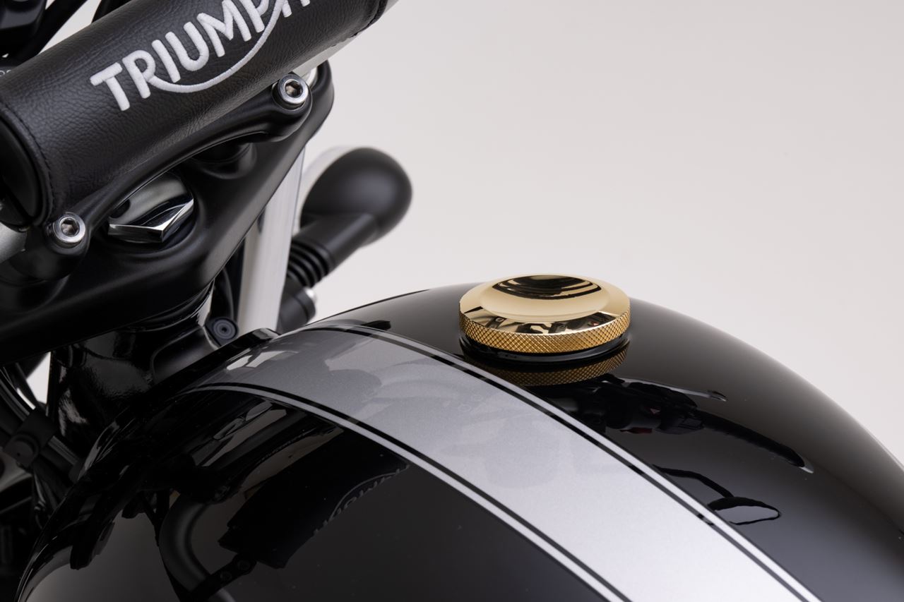 Fuel Tank Cap Jetson Brass 1 pc T100/T120 Speed Twin 900 Scrambler 900