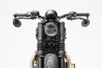 Bar End Mirror Turismo Black 100mm 1 pc Speed Twin 900 Scrambler 900