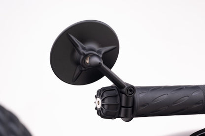 Bar End Mirror Tri-Line Black 80mm 1pc for T100/T120 Speed Twin 900 Scrambler 900