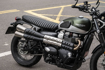 Seat Viper Rib Black 1 pc. T100/T120 Speed Twin 900 Scrambler 900