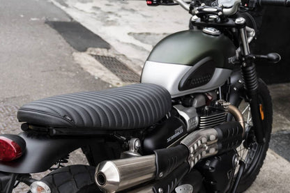 Seat Viper Rib Black 1 pc. T100/T120 Speed Twin 900 Scrambler 900