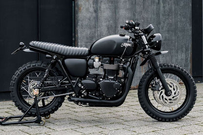 Seat Viper Rib Black 1 pc. T100/T120 Speed Twin 900 Scrambler 900