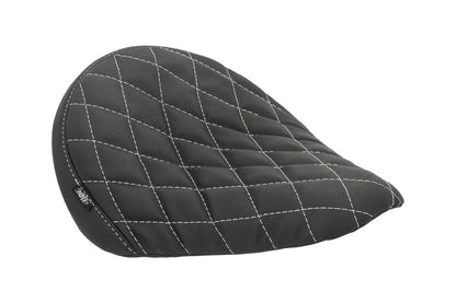 Seat King Cobra Full Diamond Stitch Black 1 pc Bonneville Bobber