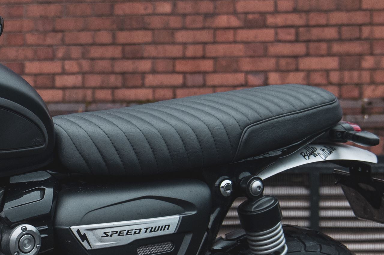 Seat Speedvaper Rib Black x 1, Speed Twin 1200