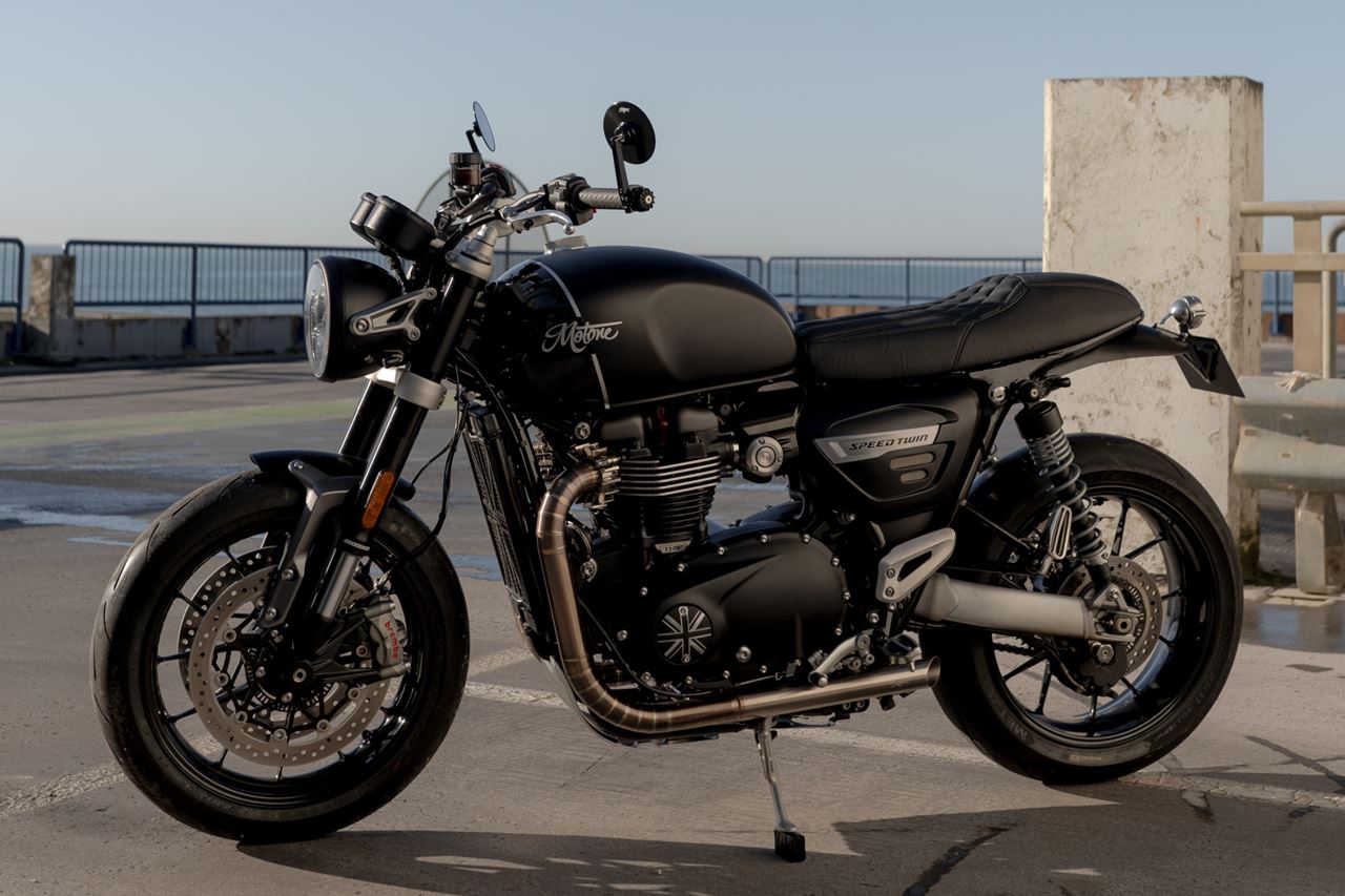 Seat Speedcafe Cafe Style Black 1 pc. Speed Twin 1200