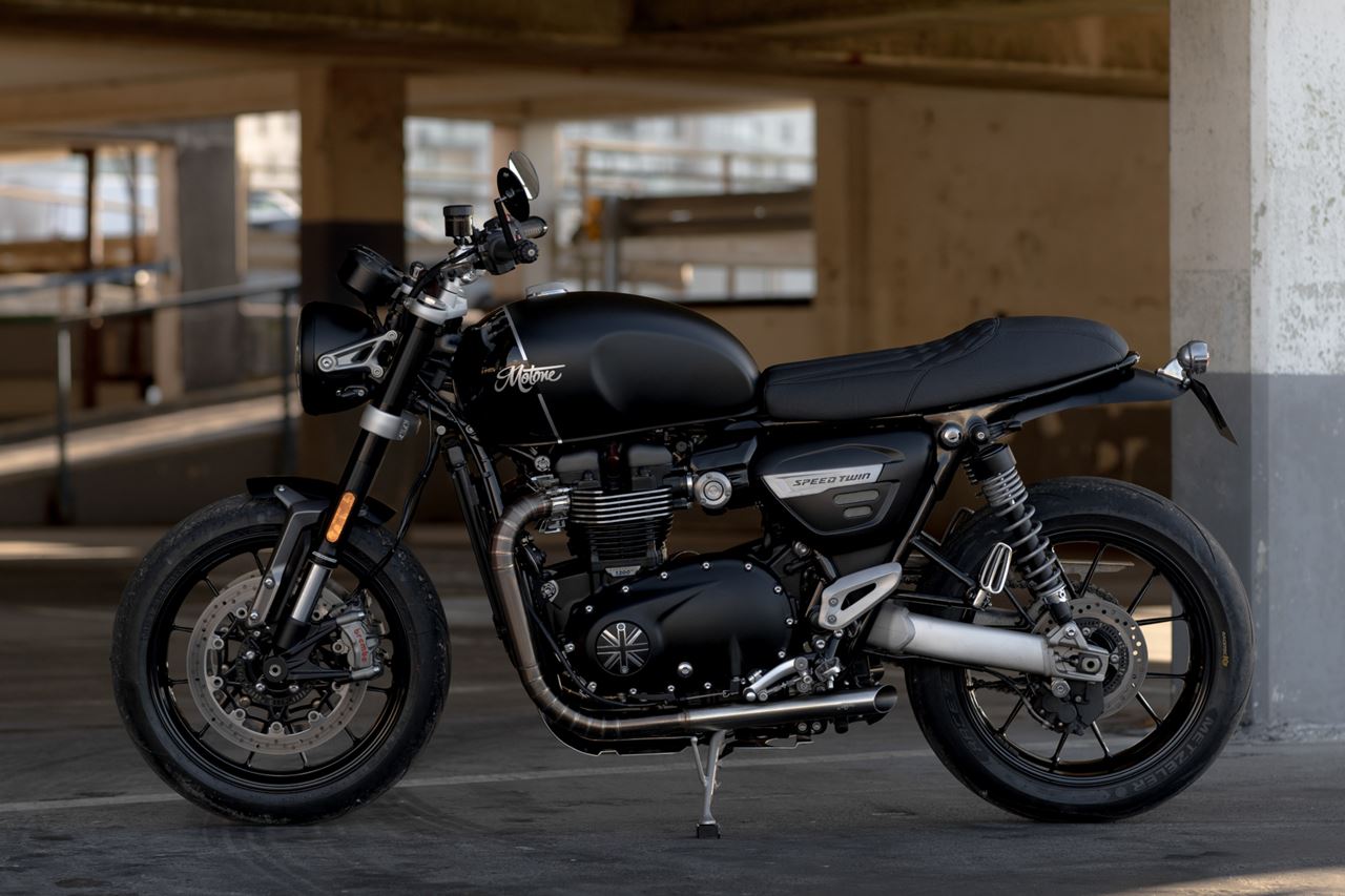 Seat Speedcafe Cafe Style Black 1 pc. Speed Twin 1200