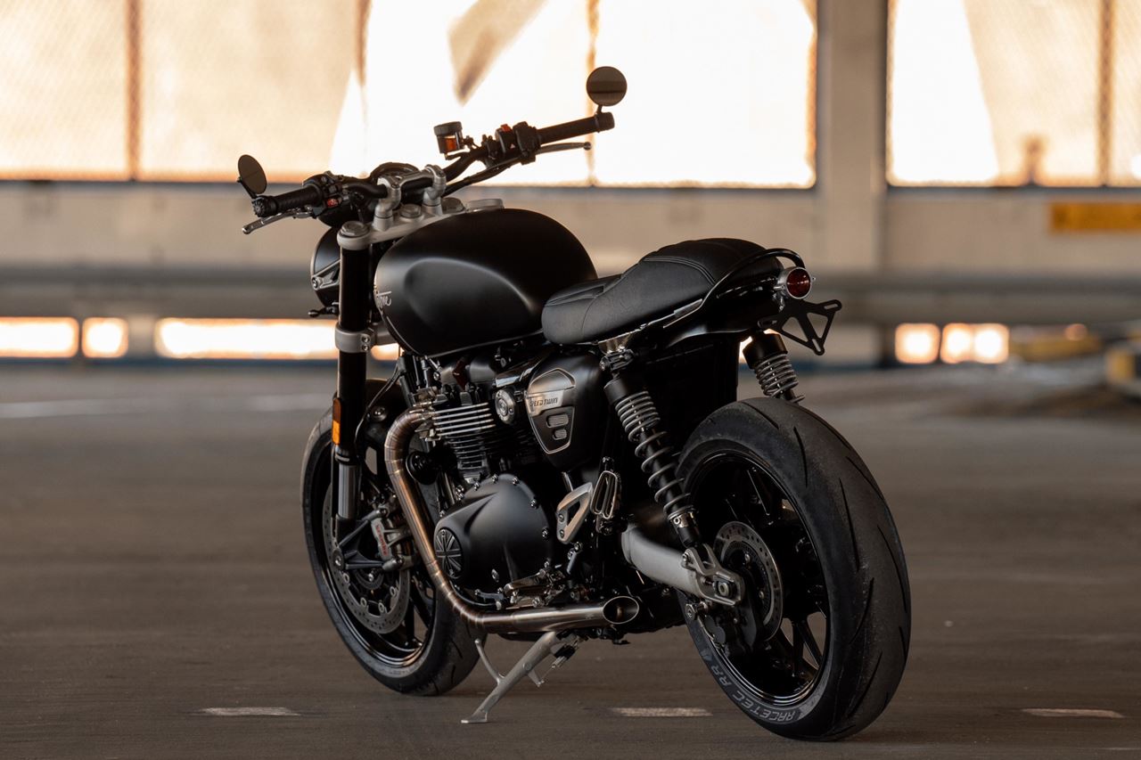 Seat Speedcafe Cafe Style Black 1 pc. Speed Twin 1200
