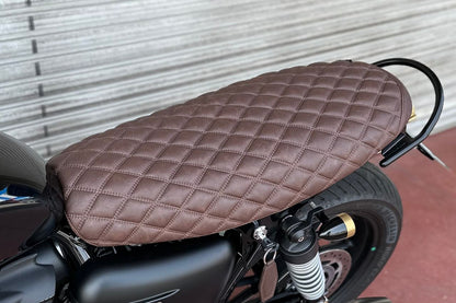 Seat Blackadder Diamond Stitch Tobacco Brown 1 pc T100/T120 Speed Twin 900 Scrambler 900