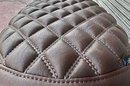 Seat Blackadder Diamond Stitch Tobacco Brown 1 pc T100/T120 Speed Twin 900 Scrambler 900