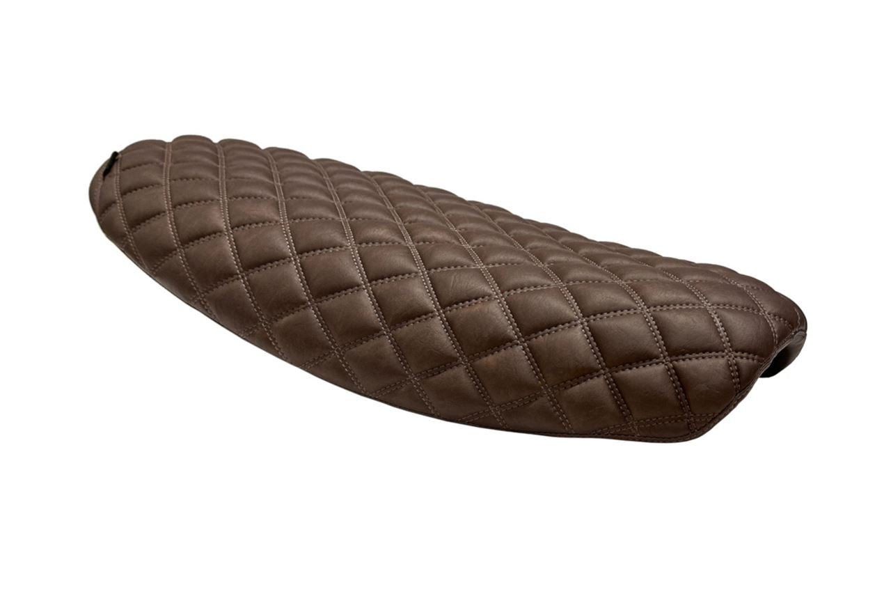 Seat Blackadder Diamond Stitch Tobacco Brown 1 pc T100/T120 Speed Twin 900 Scrambler 900