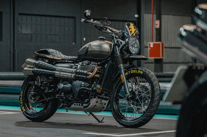 Seat Street Tracker Black 1pc T100/T120 Speed Twin 900 Scrambler 900