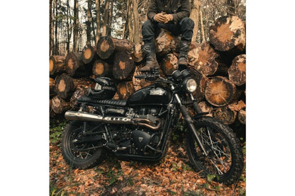 Seat Crate Mark 2 Black 1 pc. Air Cooled T100 Scrambler Thruxton