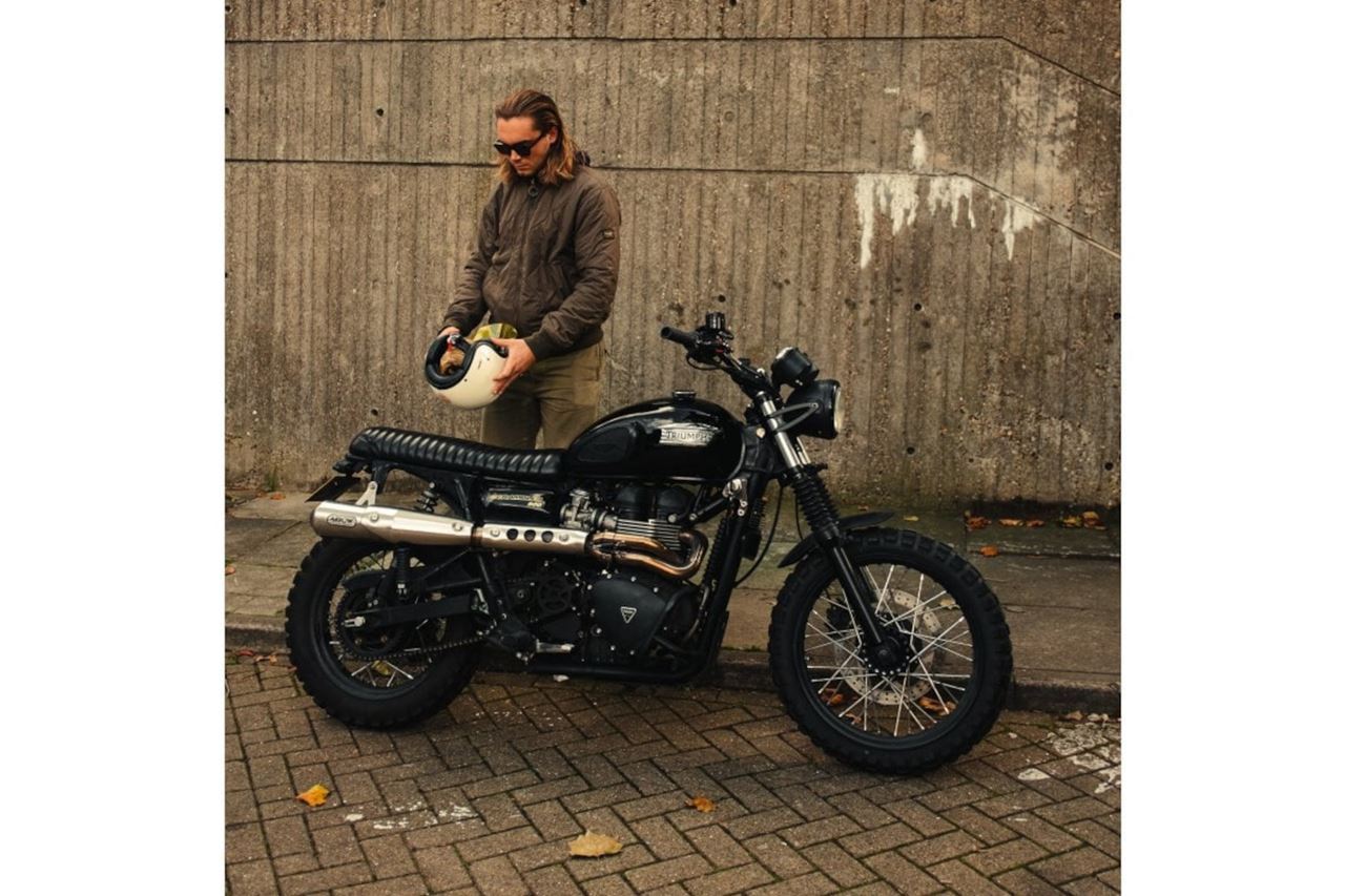 Seat Crate Mark 2 Black 1 pc. Air Cooled T100 Scrambler Thruxton