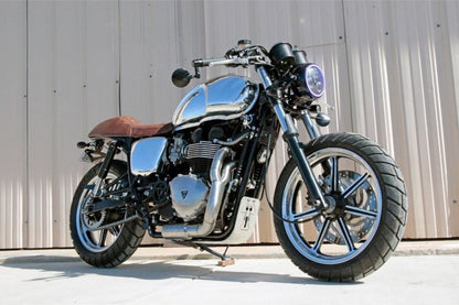 Sprocket Cover, Black, 1 pc, T100 Scrambler Thruxton
