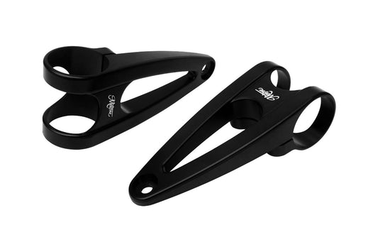 Headlight Brackets, Slingshot, Black, φ41, 2 pcs for T100/T120, Speed Twin 900, Scrambler 900