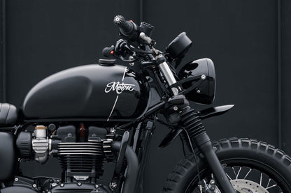 ヘッドライトステー スリングショット ブラック φ41 2個 T100/T120 スピードツイン900 スクランブラー900