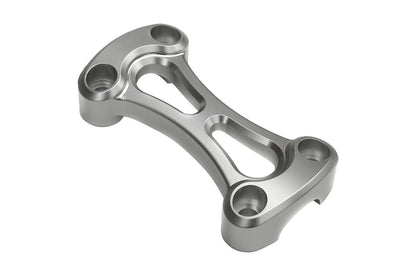 ハンドルバークランプ アルミ 1ピース シルバー 25.4mm 1個 空冷 ボンネビル T100