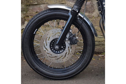 Front Fender Raceblade Aluminum Polished 1 pc. T100 Scrambler Thruxton
