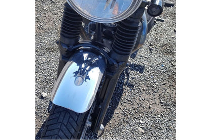 Front Fender Raceblade Aluminum Polished 1 pc. T100 Scrambler Thruxton