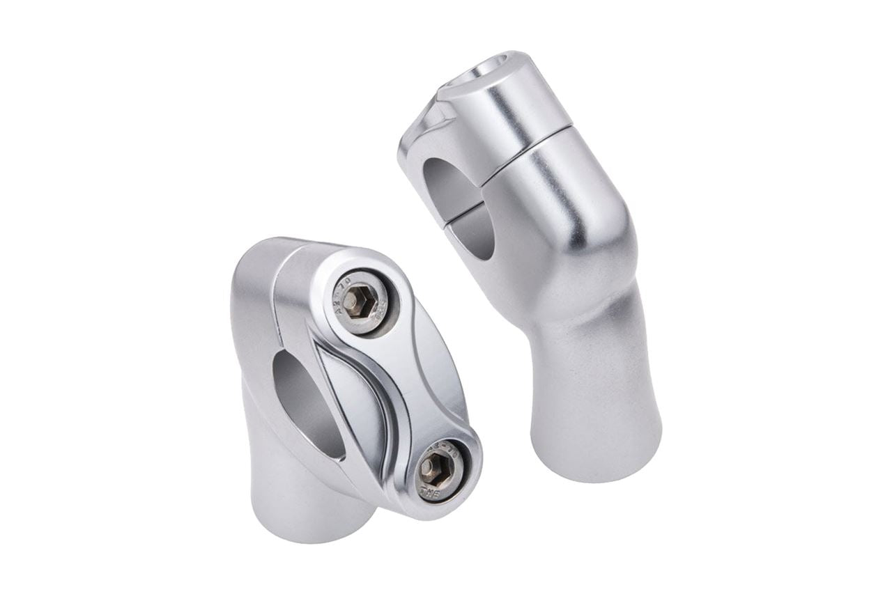 ハンドルライザー シルバー 28.6mm 左右セット Streetスクランブラー/スクランブラー900 スピードツイン1200
