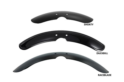 Front Fender Race Blade Aluminum Black 1pc T100/T120 Speed Twin 900 Scrambler 900