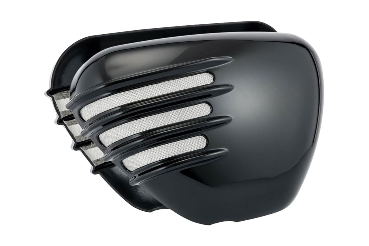 Side Covers Ribbed Gloss Black 2pcs T100 Street Twin/Speed Twin 900