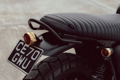 Rear Fender with Taillight Hole, Black, 1 pc for T100/T120 Speed Twin 900 Scrambler 900