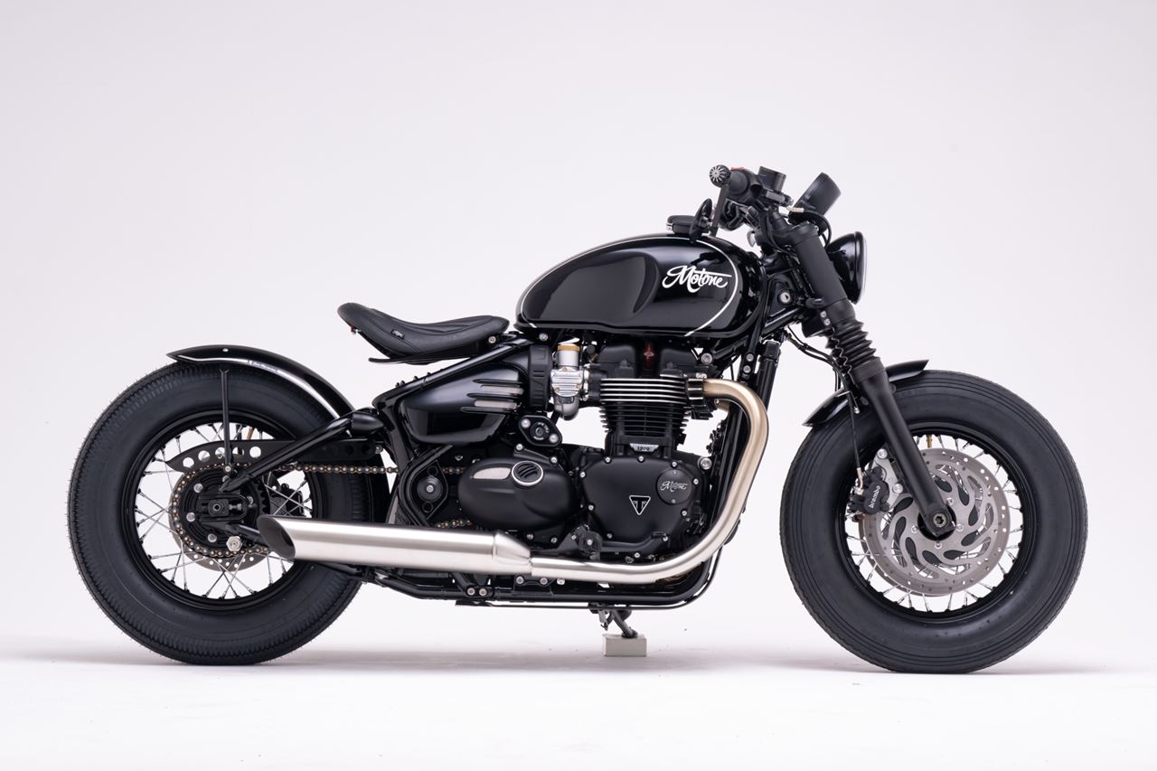 Side Covers Ventura Gloss Black 2pcs Bonneville Bobber Speedmaster