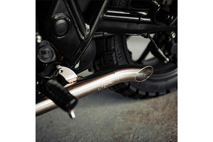 Slash Cut Mufflers Bedlam Brushed 2 pc. for Street Twin
