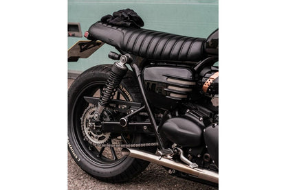 Slash Cut Mufflers Bedlam Brushed 2 pc. for Street Twin