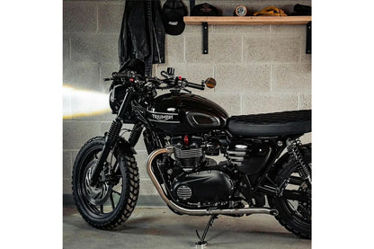 Slash Cut Mufflers Bedlam Brushed 2 pc. for Street Twin
