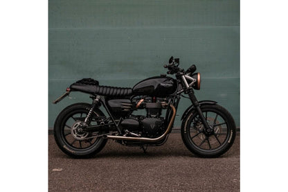 Slash Cut Mufflers Bedlam Brushed 2 pc. for Street Twin